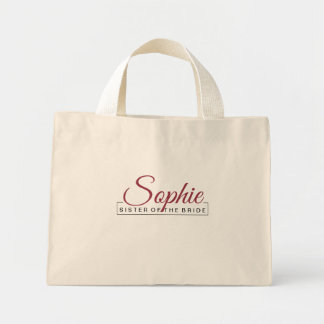 Sacs fourre-tout assortis pour la mariée et sa sui