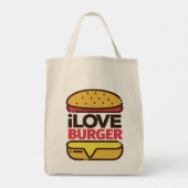 Sacs fourre-tout Burger Lover (Dos)