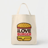 Sacs fourre-tout Burger Lover (Devant)