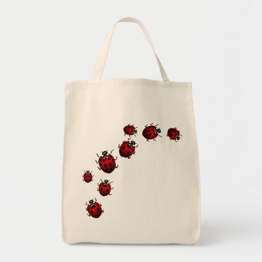 Sacs fourre-tout d'art Ladybug Bags Cute Ladybug L (Devant)