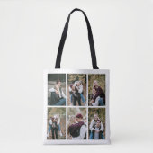 Sacs fourre-tout de collection à six photos modern (Devant)