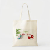 Sacs fourre-tout de décoration de Noël vert (Devant)