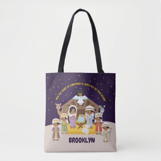 Sacs fourre-tout de la crèche multiculturelle pour (Devant)