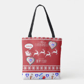 Sacs fourre-tout de Noël pour femmes (Dos)