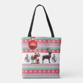 Sacs fourre-tout de Noël pour femmes (Dos)