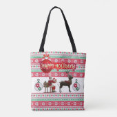 Sacs fourre-tout de Noël pour femmes (Dos)