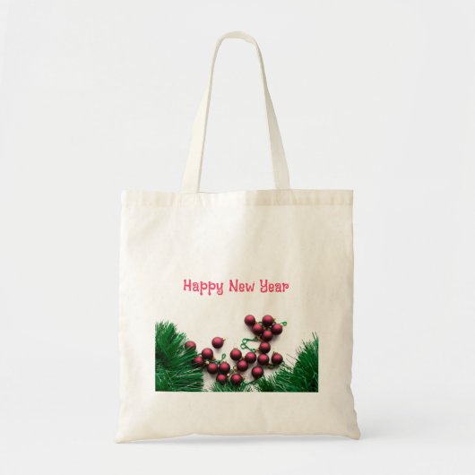 Sacs fourre-tout de Noël rose (Devant)