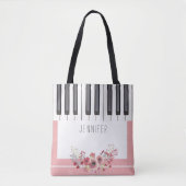 Sacs fourre-tout de piano rose Rose (Devant)
