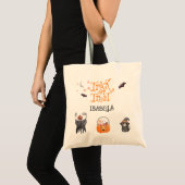 Sacs fourre-tout de traitement ou d'Halloween pers (Devant (produit))