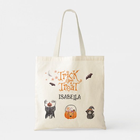 Sacs fourre-tout de traitement ou d'Halloween pers (Dos)