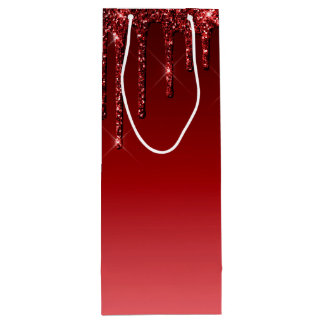 Sacs fourre-tout de vin rouge avec brillance diama