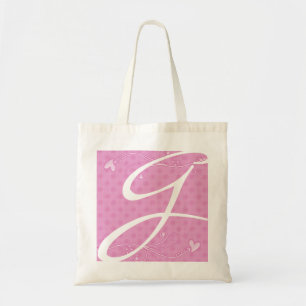 Sacs fourre-tout décorés d'un monogramme