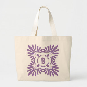 Sacs fourre-tout décorés d'un monogramme : Motif