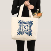 Sacs fourre-tout décorés d'un monogramme : Motif (Devant (produit))