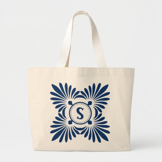 Sacs fourre-tout décorés d'un monogramme : Motif (Devant)