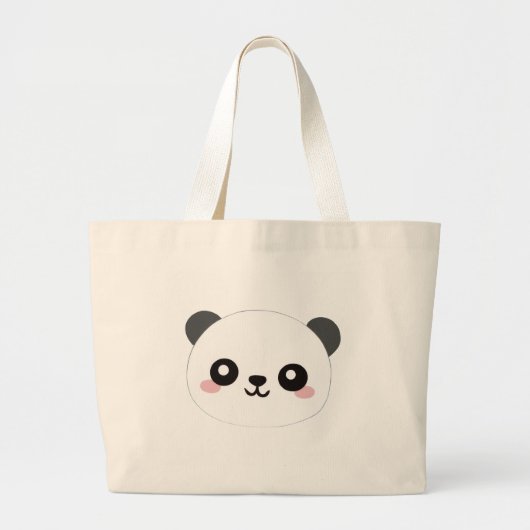 sacs fourre-tout mignons pandas (Devant)