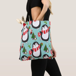 Sacs fourre-tout pour femmes de Noël, Penguin