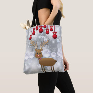 Sacs fourre-tout pour femmes de Noël, Reindeer