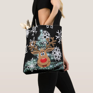 Sacs fourre-tout pour femmes de Noël, Reindeer