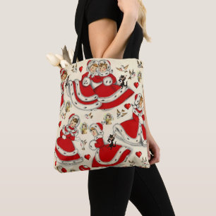 Sacs fourre-tout pour femmes de Noël, Vintage