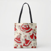 Sacs fourre-tout pour femmes de Noël, Vintage (Devant)