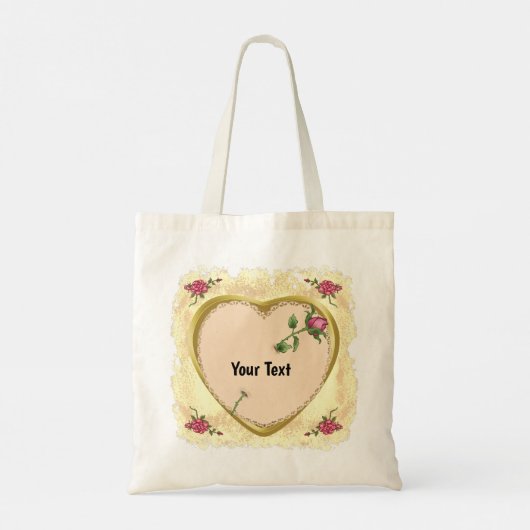 Sacs fourre-tout Roses Lacy Heart (Dos)