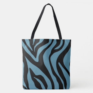 Sacs fourre-tout turquoises de tigre