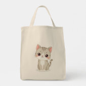 Sacs fourre-tout (un chat mignon) (Dos)