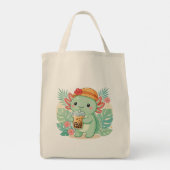 Sacs fourre-tout verts Axolotxl (Dos)