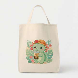 Sacs fourre-tout verts Axolotxl