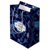 Sacs hébreux de cadeau de pâque de conception des (Devant Angle)