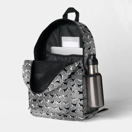 Sacs Husky Backpacks Sled Chien Sacs (Coin arrière droit (ouvert))