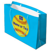 Sacs mignons superbes de cadeau du base-ball de (Dos Angle)