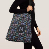 Sacs monogrammes personnalisés "# 1" Motif (De près)