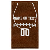 Sacs personnalisés de cadeau du football avec le (Dos)