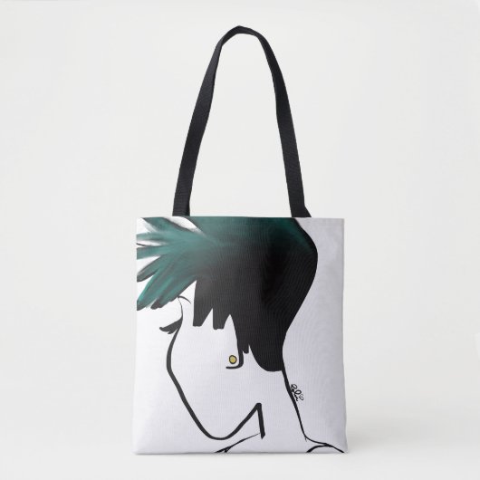 Sacs pointus de toile d'Ombre (Devant)