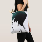 Sacs pointus de toile d'Ombre (De près)