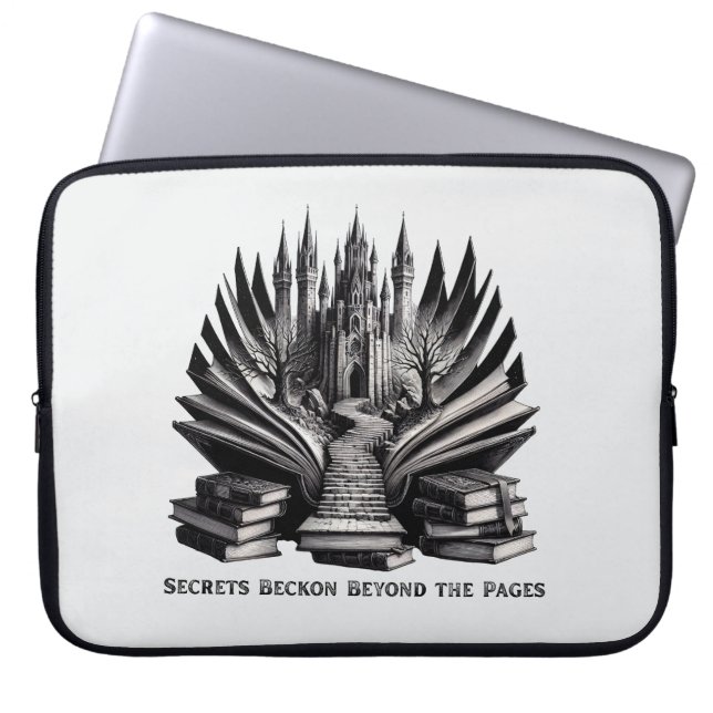 Sacs pour ordinateur portable Magic Gothic Castle  (Devant)