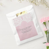 Sacs préférés en dentelle rose (Scellé)
