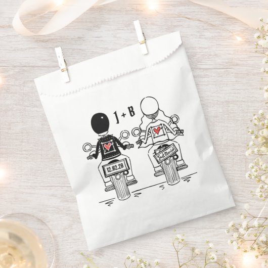 Sacs préférés pour mariage pour moto moto moto per (Coupé)