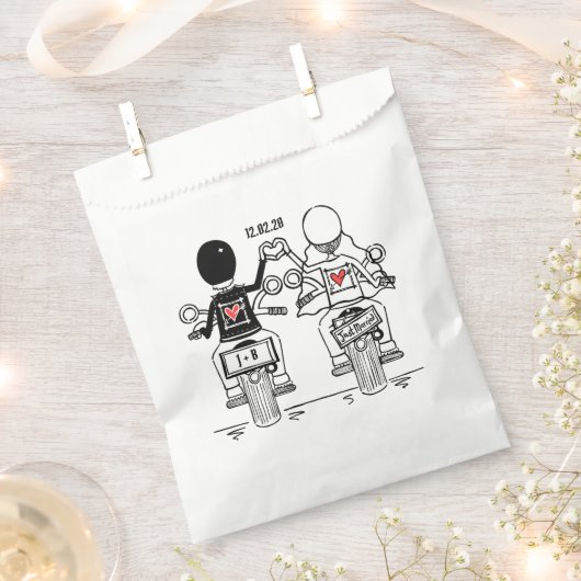 Sacs préférés pour mariage pour moto moto moto per (Coupé)