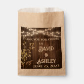 Sacs préférés pour mariage rustique (Devant)