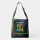 Sacs Pride de nom personnalisé (Dos)
