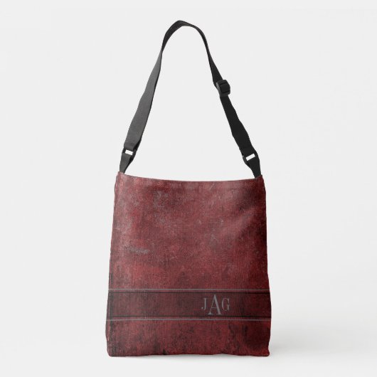 Sacs rustiques de couverture de livre en rouge de (Dos)