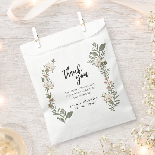 Sacs simples mariage intemporel Faveurs (Coupé)