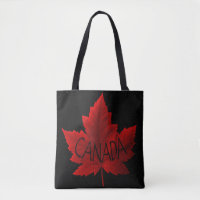 Sacs souvenir en feuille d'érable rouge Sacs fourr