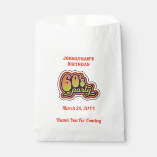Sacs super de cadeau des années 60