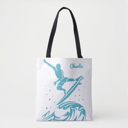Sacs Surfer de nom personnalisé (Devant)