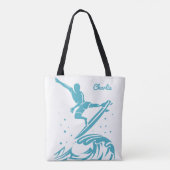 Sacs Surfer de nom personnalisé (Dos)