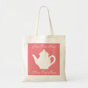Sacs totaux de faveur de fête de thé rose corail p